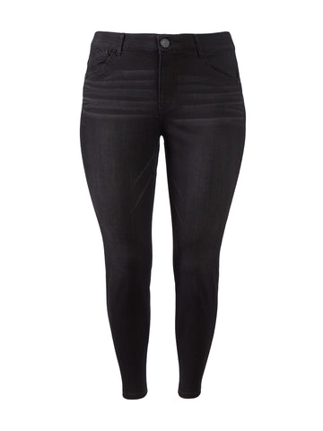 Black Wash Absolution High Rise Skinny Jeans