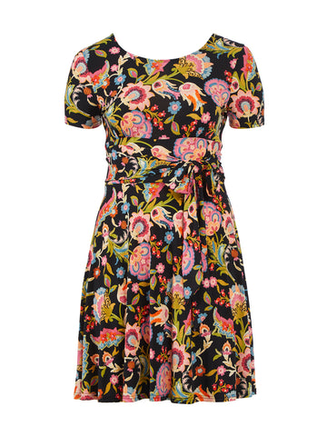 Folklore Floral Brittany Fit-And-Flare Dress