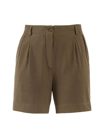 Khaki Green Shorts