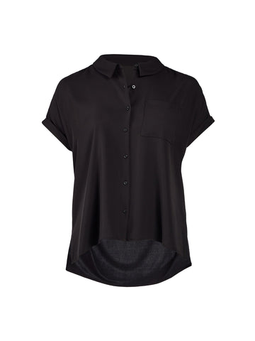 Short Sleeve Button Up Top