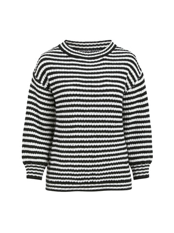 Stripe Drop Shoulder Sweater