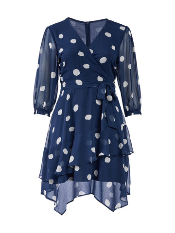 Begin Again Polka Dot Dress