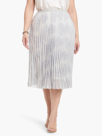 Light As A Feather Skirt in Pale Smoke