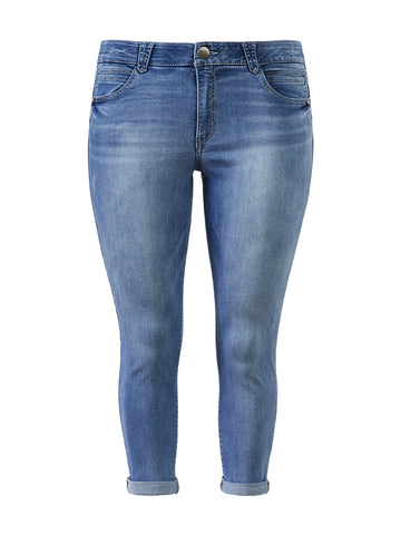 Light Blue Absolution Ankle Skimmer Jeans
