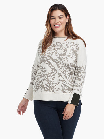 Snowbird Sweater in Neutral Multi