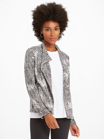 Marblelous Jacket in Grey Multi