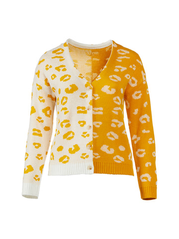 Leopard Print Marigold Sweater