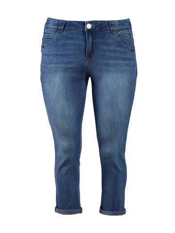 Light Blue Absolution Ankle Skinny Jeans