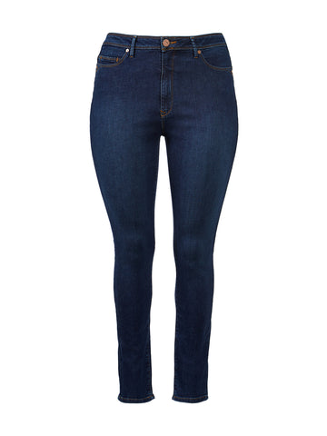 Cool Starry Night Wash Alexa High-Rise Skinny Jeans