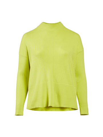 Ultra Lime Mock Neck Sweater