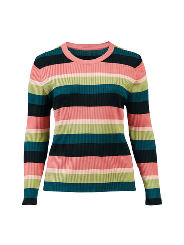 Long Sleeve Stripe Sweater