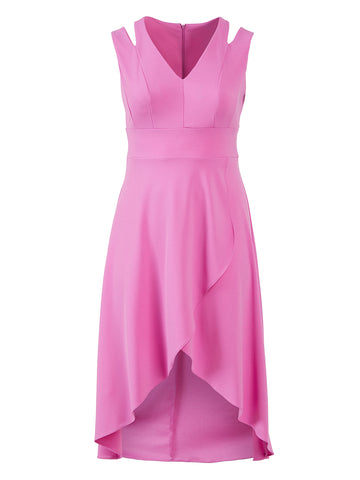 Orchid Fit-And-Flare Dress