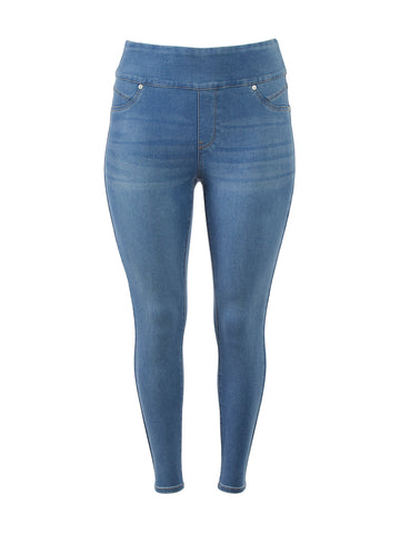 Seven7 Girlfriend Mid Rise Capri Jeans Blue Denim Women's Size 10