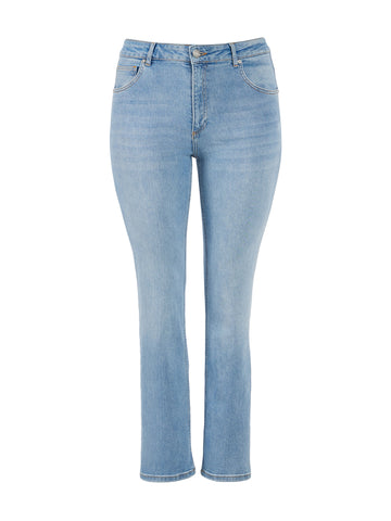 Dusty Sky Wash Denver Straight Jeans